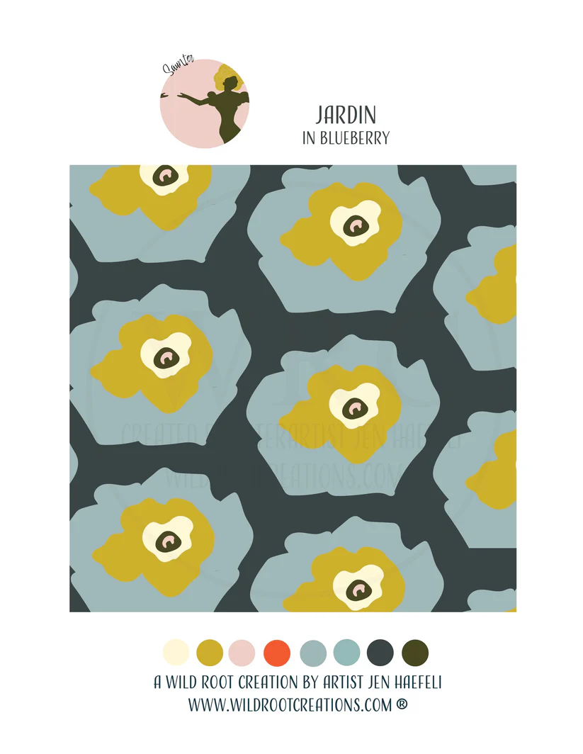 Saunter: The Newest Repeat Pattern Collection by Wild Root - Image 12