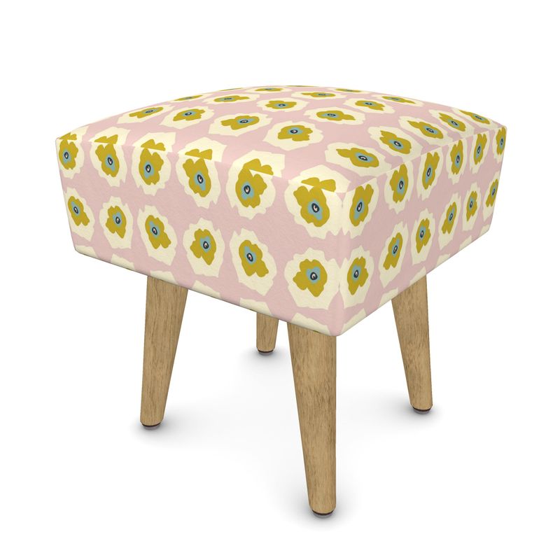 Saunter: Fresh Cut in Strawberry Chiffon Repeat Pattern - Image 3