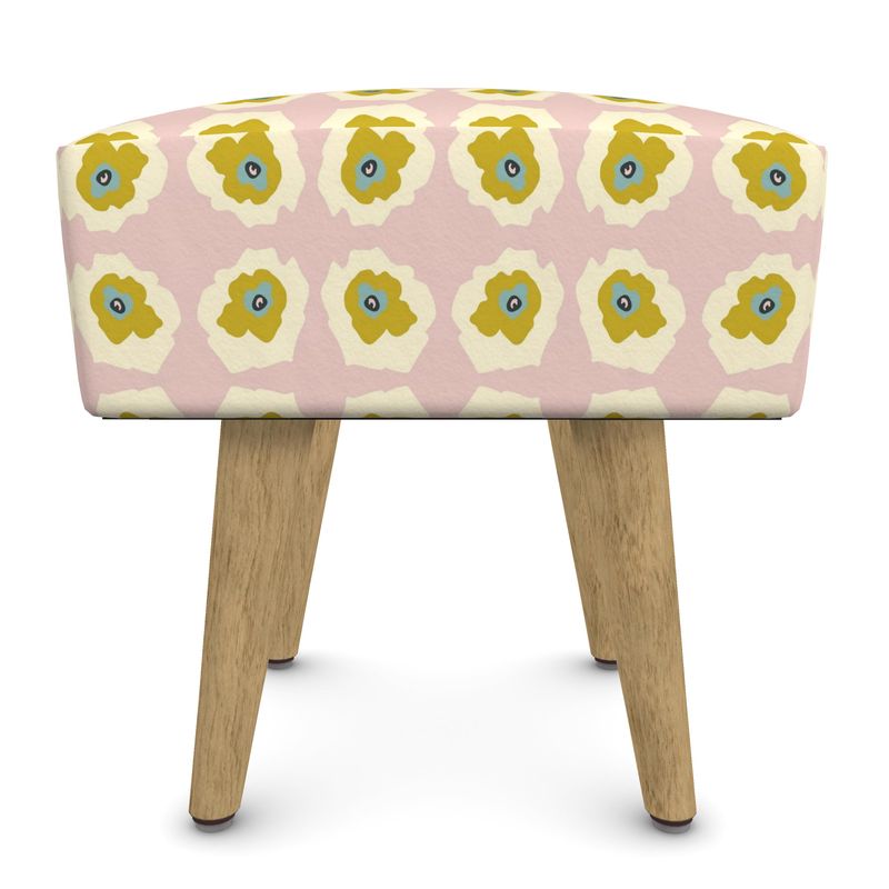 Saunter: Fresh Cut in Strawberry Chiffon Repeat Pattern - Image 4