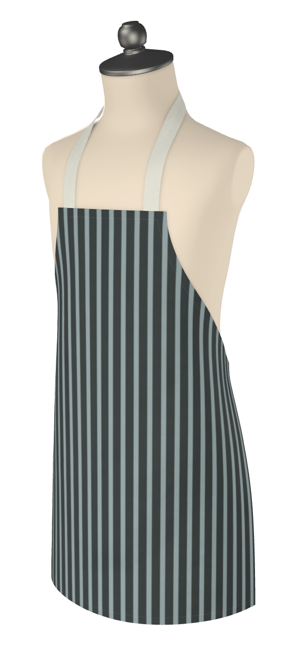 Saunter: Cabana Stripe in Blueberry Repeat Pattern - Image 4