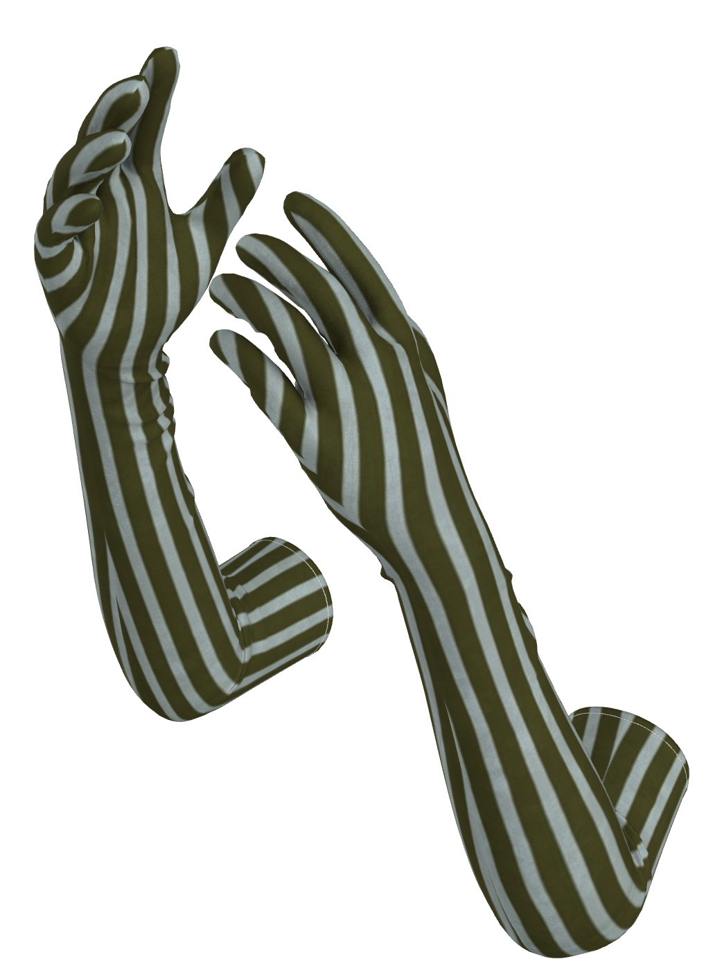 Saunter: Cabana Stripe in Morel Repeat Pattern - Image 5