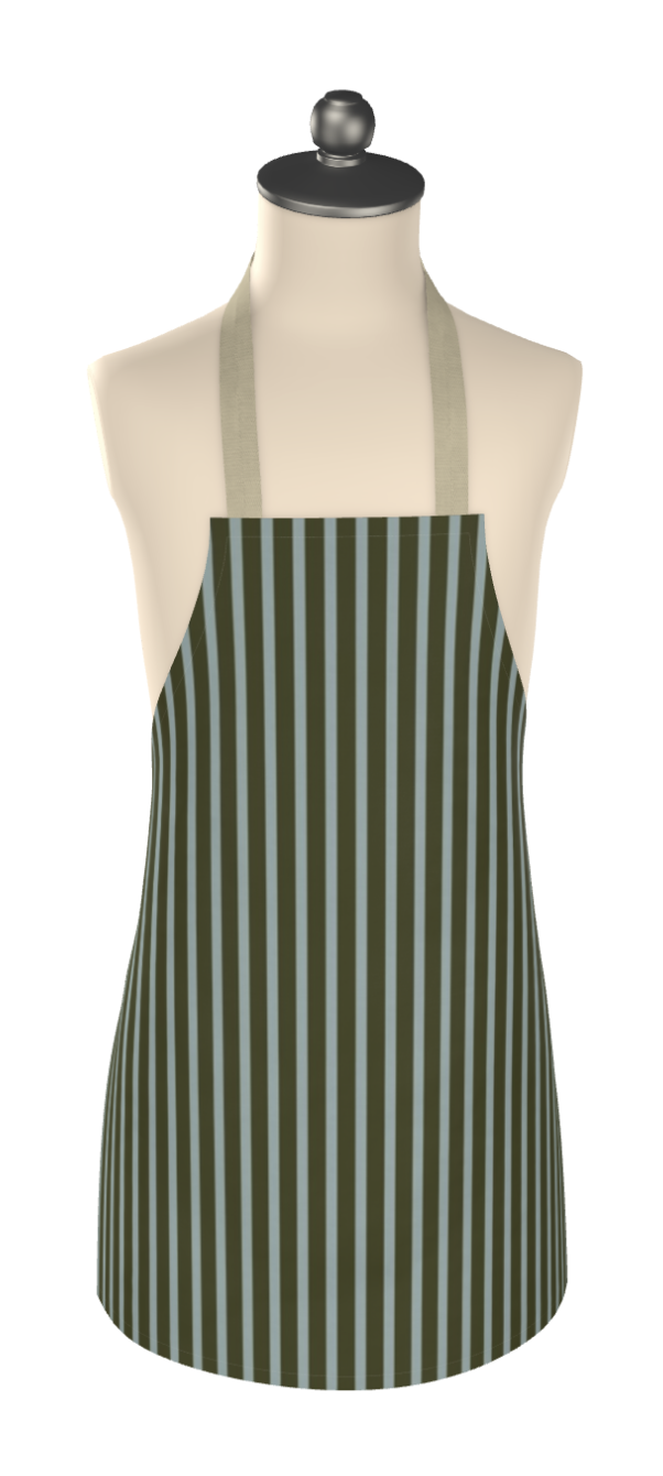 Saunter: Cabana Stripe in Morel Repeat Pattern - Image 4