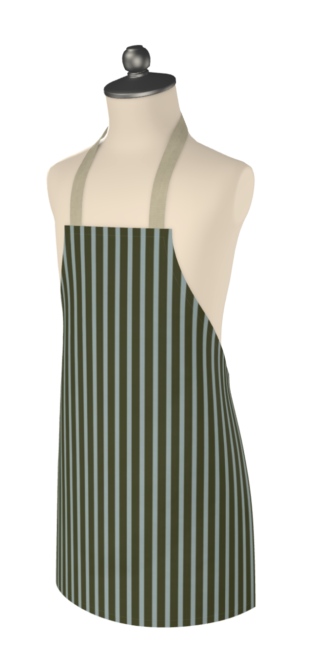 Saunter: Cabana Stripe in Morel Repeat Pattern - Image 3