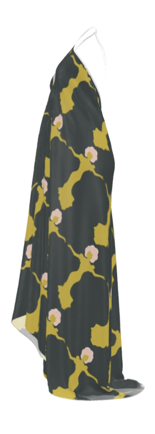 Saunter: Saunter in Blueberry Repeat Pattern - Image 3