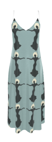 Saunter: Saunter in Parisian Blue Repeat Pattern - Image 4