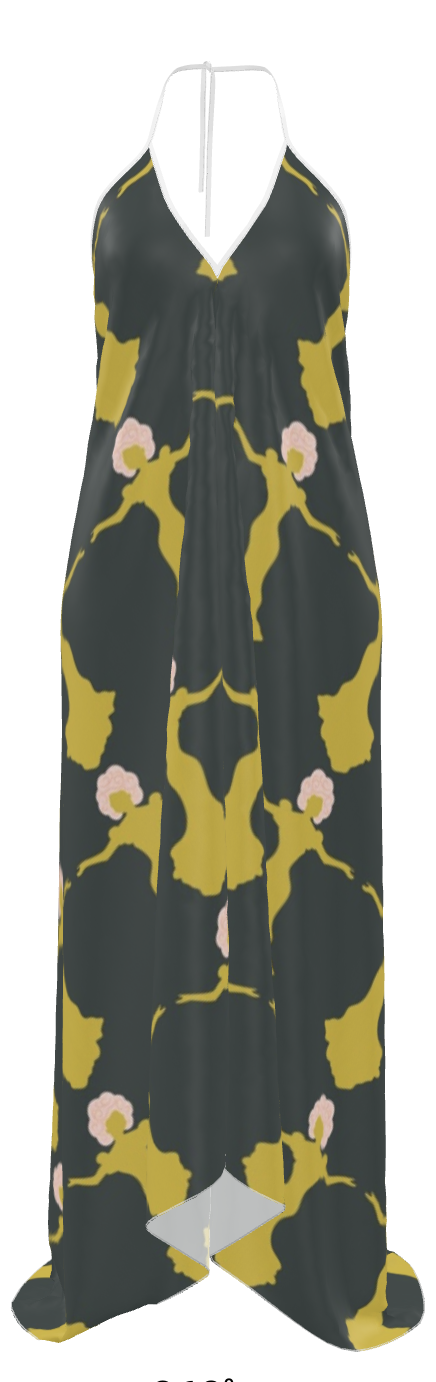 Saunter: Saunter in Blueberry Repeat Pattern - Image 4