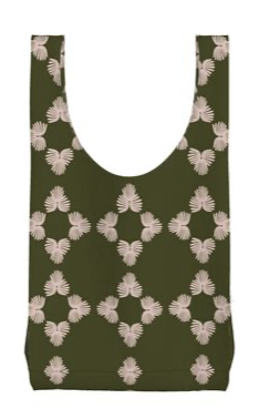 Saunter: Fanned Fauna in Morel Repeat Pattern - Image 2