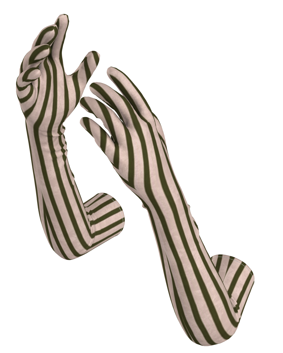 Saunter: Cabana Stripe in Strawberry Chiffon Repeat Pattern - Image 7