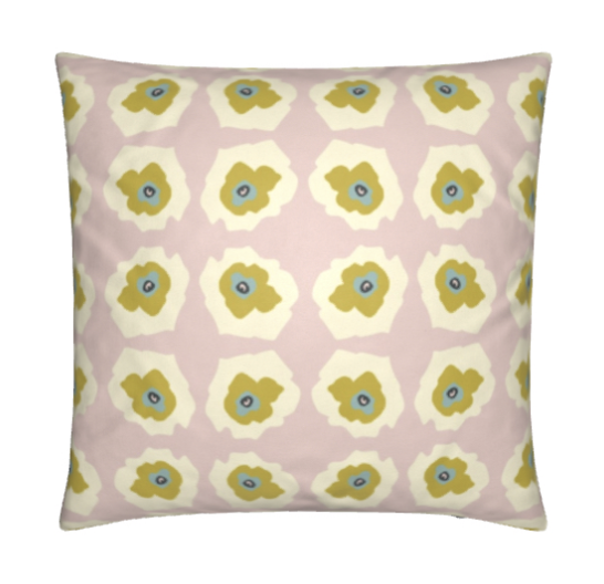 Saunter: Fresh Cut in Strawberry Chiffon Repeat Pattern - Image 2