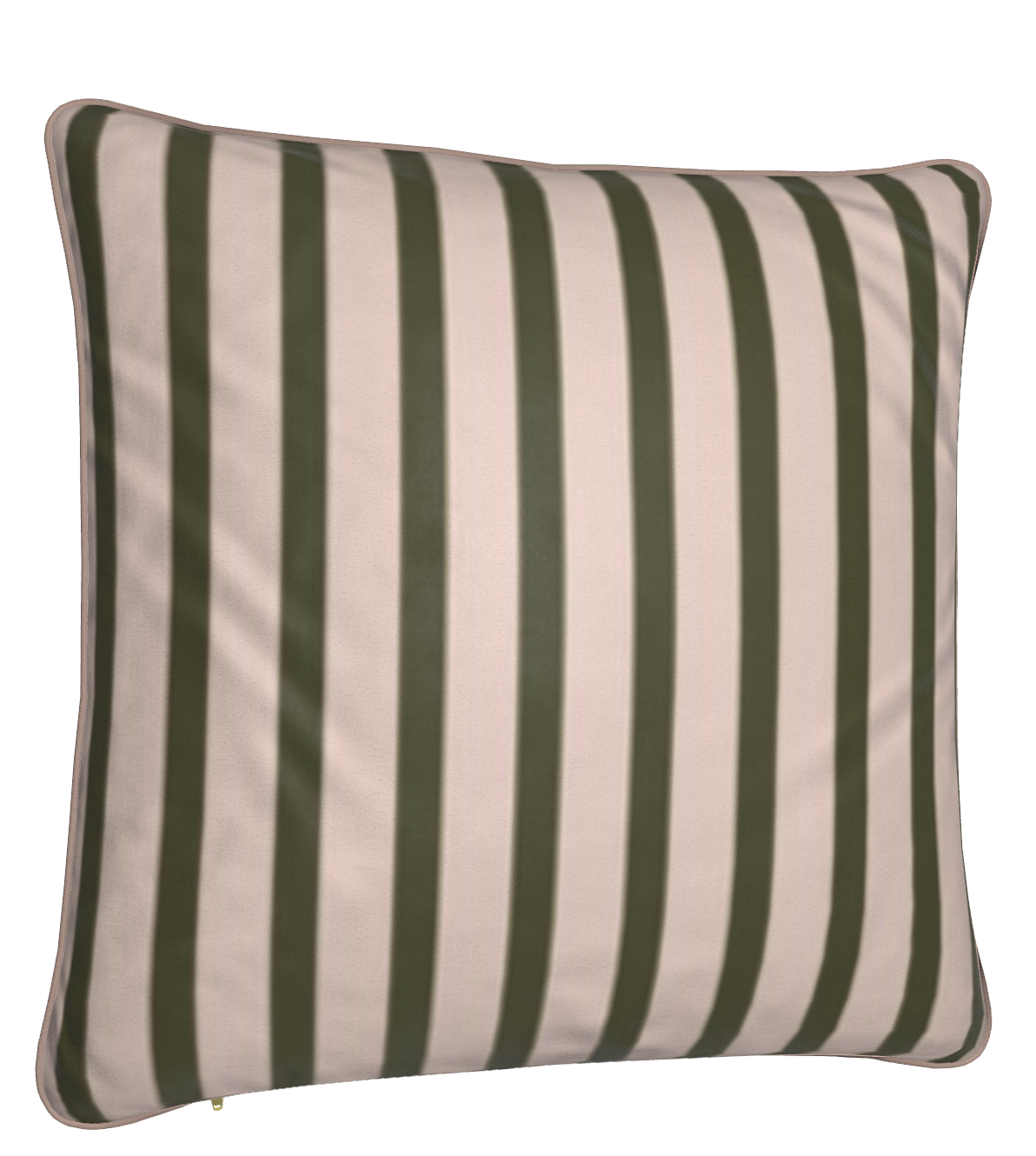 Saunter: Cabana Stripe in Strawberry Chiffon Repeat Pattern - Image 2